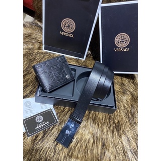 Set ví + dây lưng versace ngon rẻ đẹp