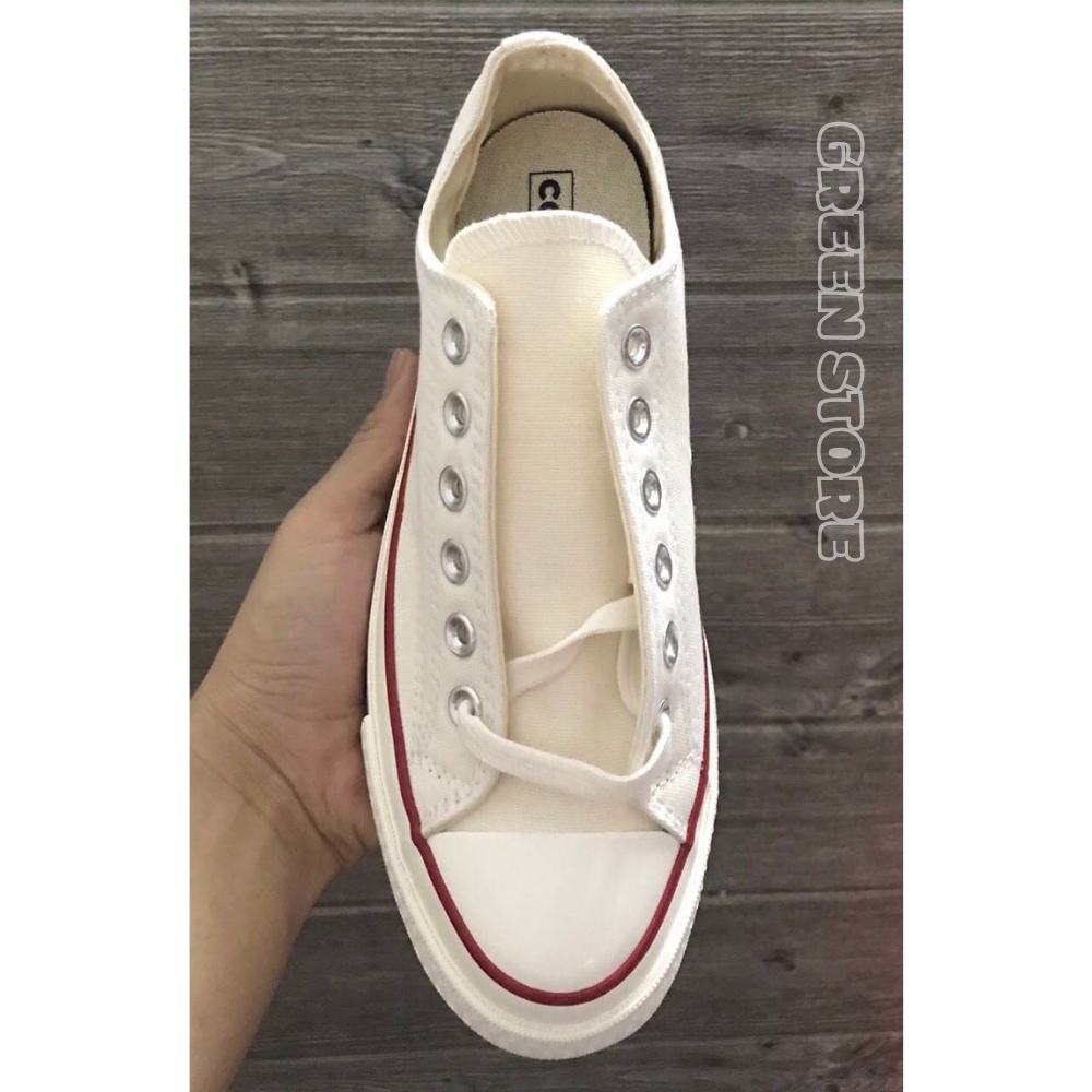 Giày Thể Thao Nam Nữ Cổ Thấp CV_All Star_1970s Fear Of God Kem