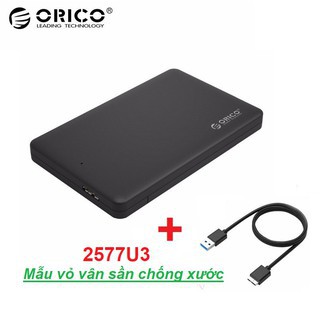 Hộp Đựng Ổ Cứng 2.5" SSD/HDD SATA 3 USB 3.0 ORICO 2577U3