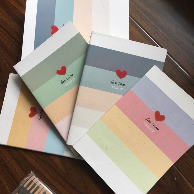Sổ Love colour