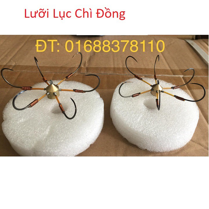 Lưỡi Câu Lục, Lưỡi Lục Chì Đồng, Chì Đúc Đồng, Lưỡi Câu Cá