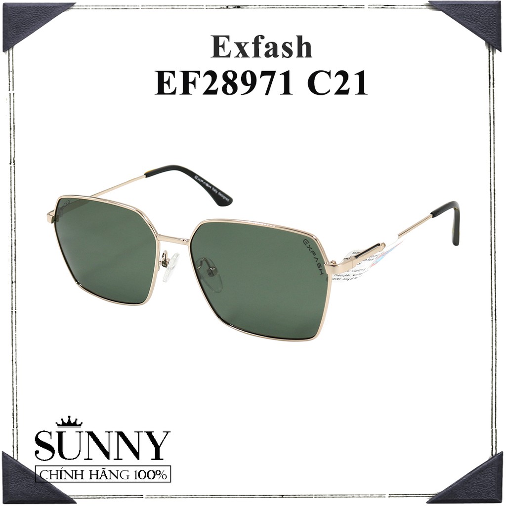 EF28971 - kính mắt nam nữ Exfash chính hãng Korea, kèm tem thẻ chống hàng giả do bộ công an cấp