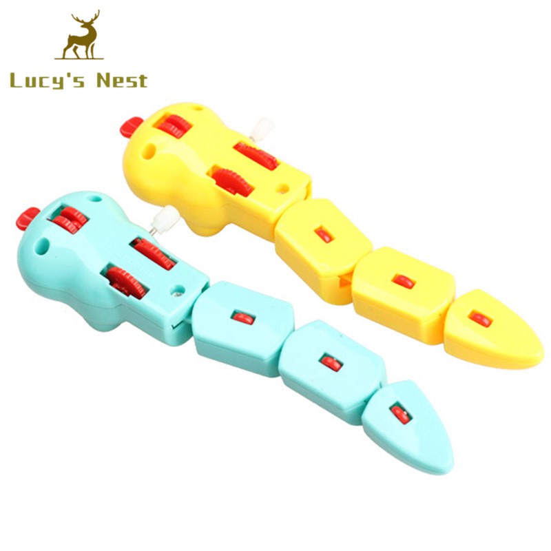 Đồ chơi vặn dây cót hình con rắn vui nhộn bằng nhựa