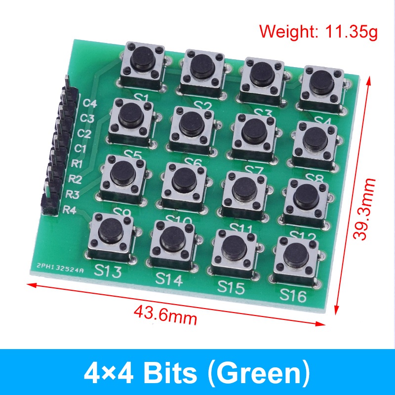 Mô Đun Mở Rộng Bàn Phím Ma Trận 8-bit 1*2/2*2/2*4/4*4