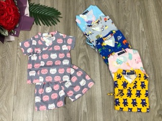 Bộ Yukata chất thô Hàn cho bé