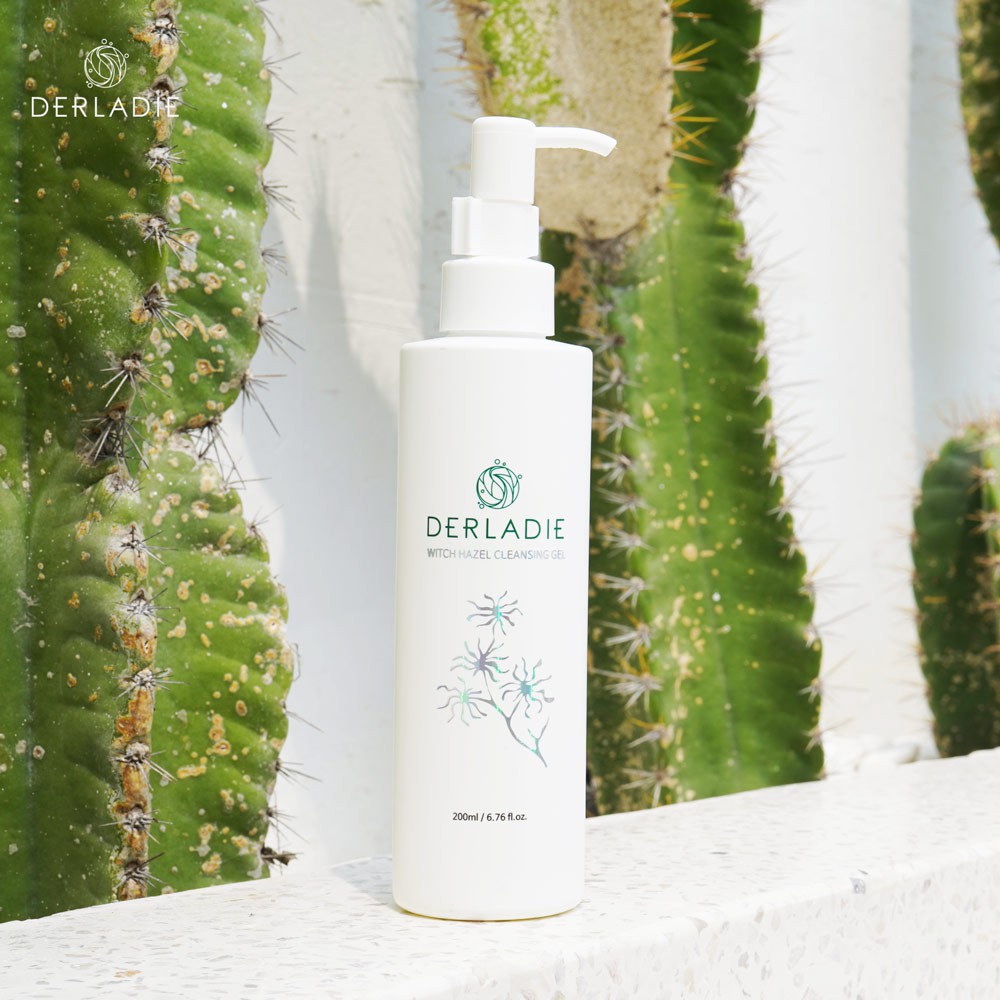 Sữa Rửa Mặt Derladie Cây Phỉ Làm Sạch, Ngừa Mụn Witch Hazel Cleansing Gel (Mới) 200ml