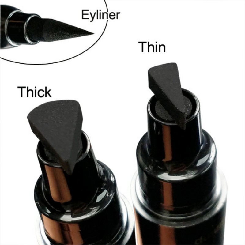 Bút kẻ mắt 2 đầu eyeliner vẽ mắt dễ dàng lâu trôi nhanh khô cực đẹp