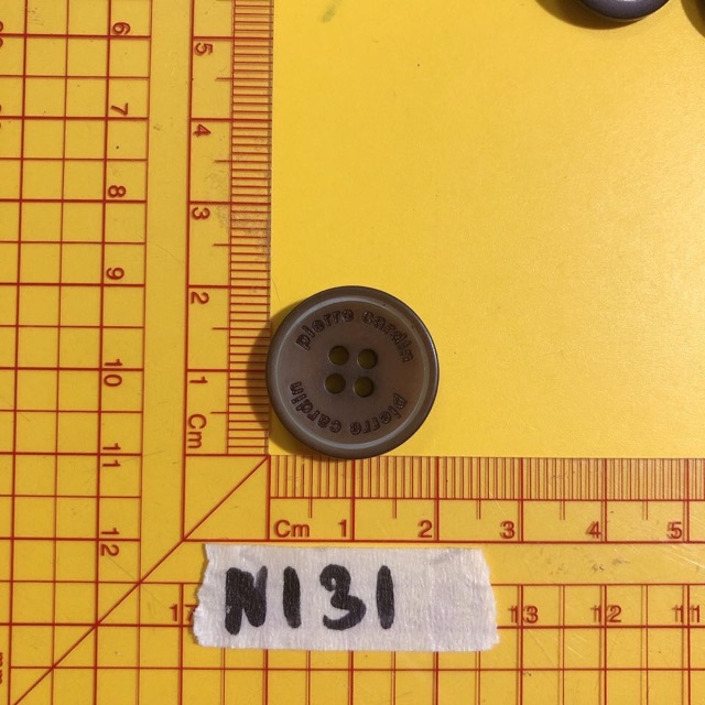 Combo 10 nút áo nâu N129-N132