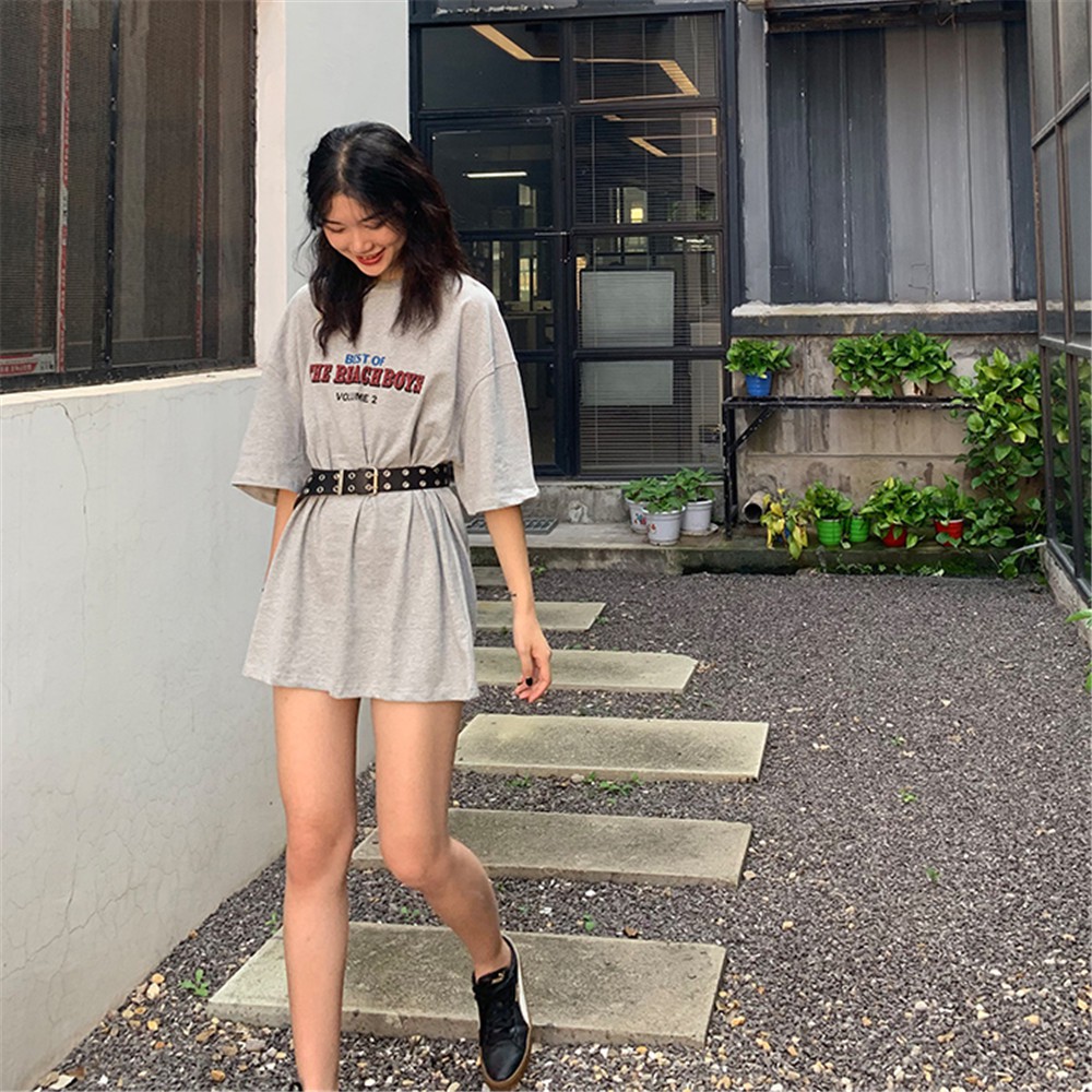 【COD】Thắt Lưng Da Khóa Kim Loại Thời Trang Mới Cho Nữ