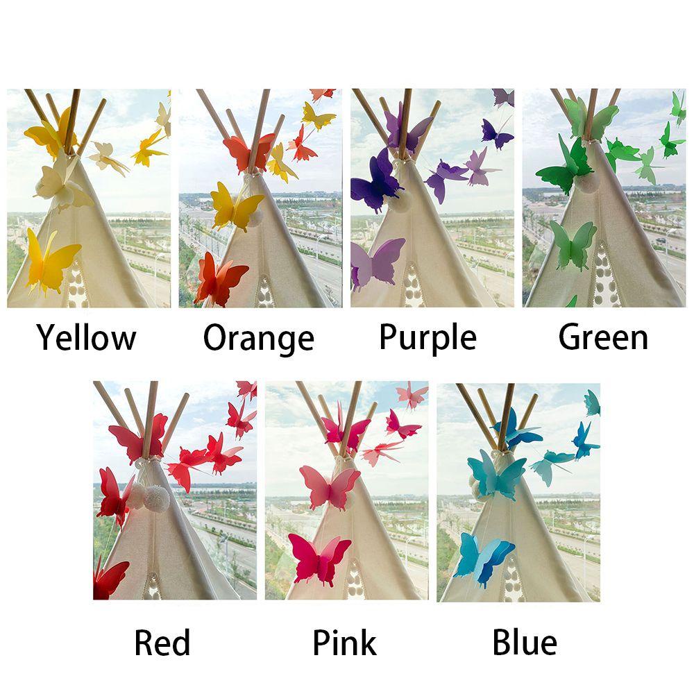 LET Phụ Kiện Trang Trí Tiệc Hình Bướm Bằng Giấy DIY