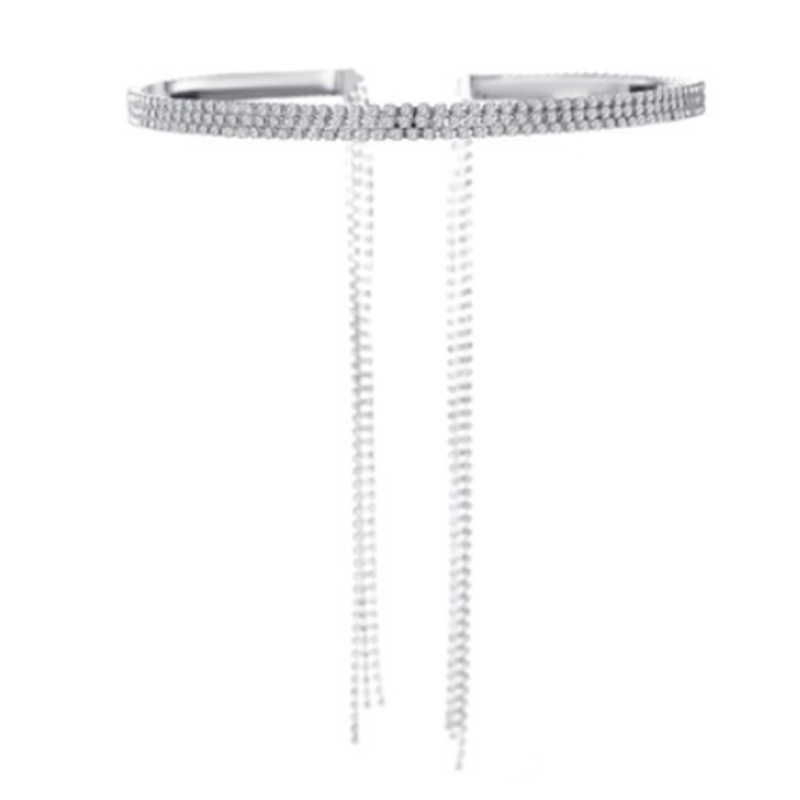 Cài Tóc Đính Đá Pha Lê Lấp Lánh Thanh Lịch Dành Cho Nữ