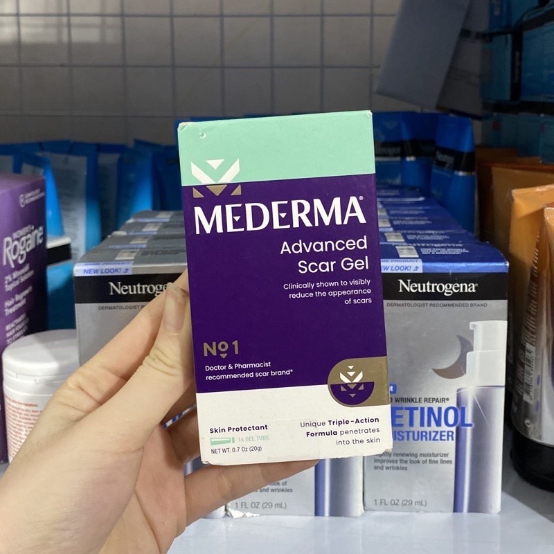 Kem mờ sẹo hiệu quả Mederma Advanced Scar Gel