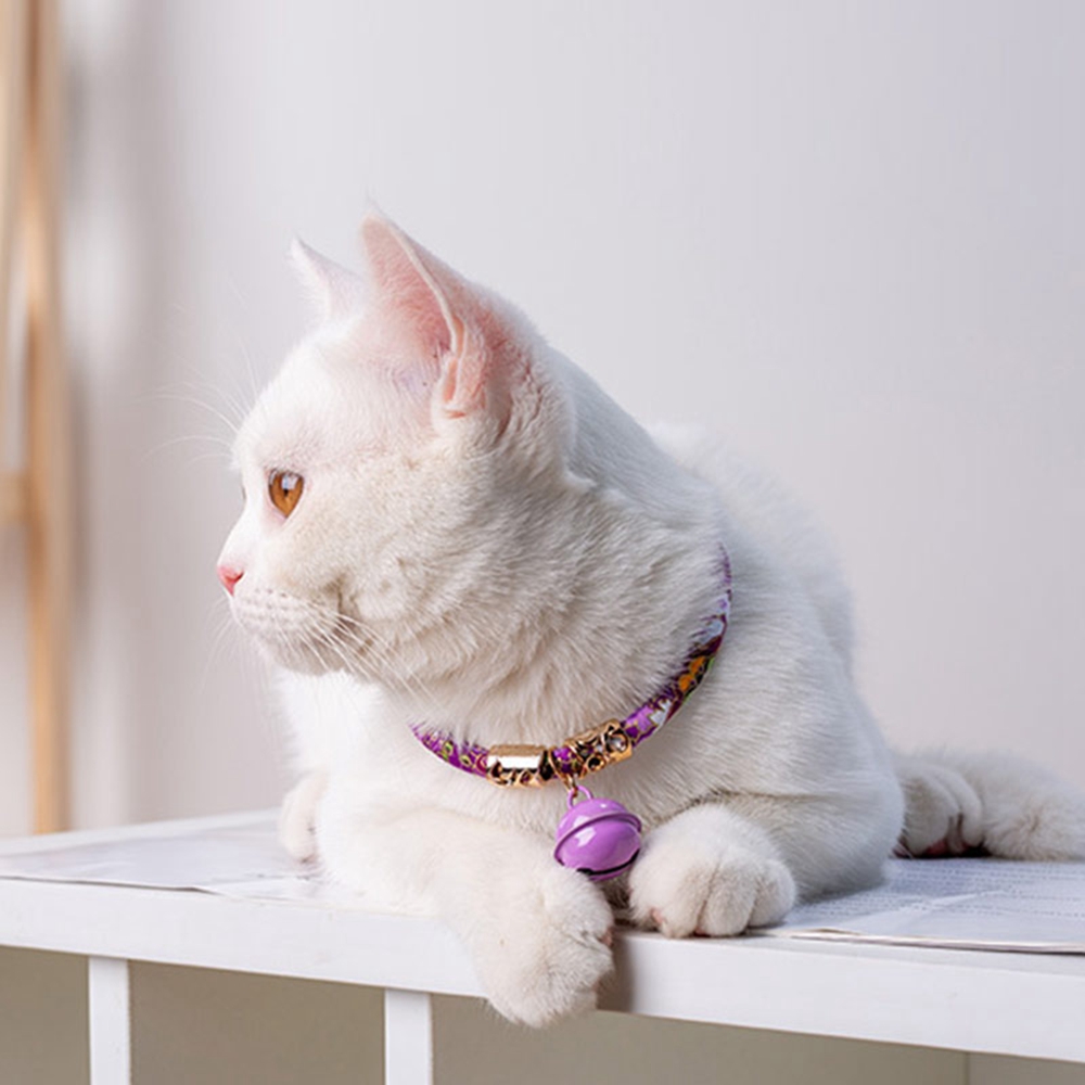 Vòng Đeo Cổ Gắn Lục Lạc Dễ Thương Cho Thú Cưng