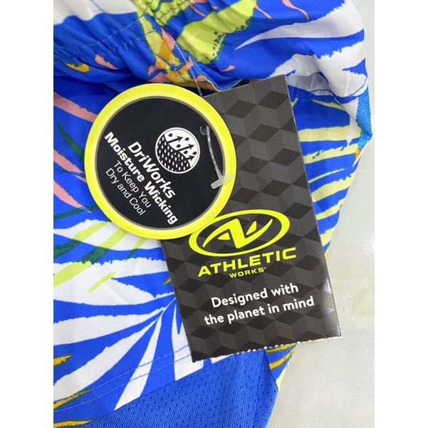 Quần Short gió 2 lớp ATHLETIC VNXK có túi 2 bên