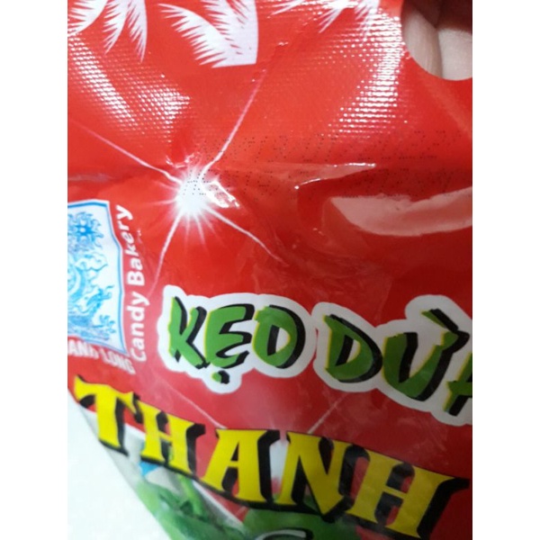 kẹo dừa dẻo thanh long thập cẩm - đặc sản Bến Tre (500g)