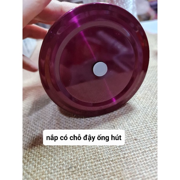 Ly giữ nhiệt chính hãng có logo, tag, đế ly in lazer thông tin (có ảnh chi tiết)