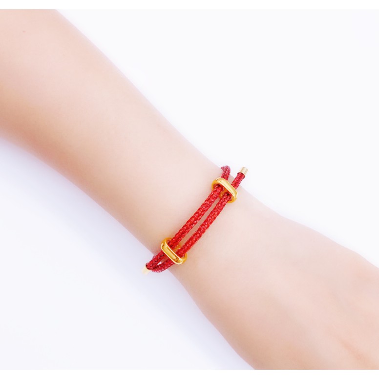 Vòng tay dây cáp 3mm khóa số 8 không đen rỉ, điều chỉnh size tay