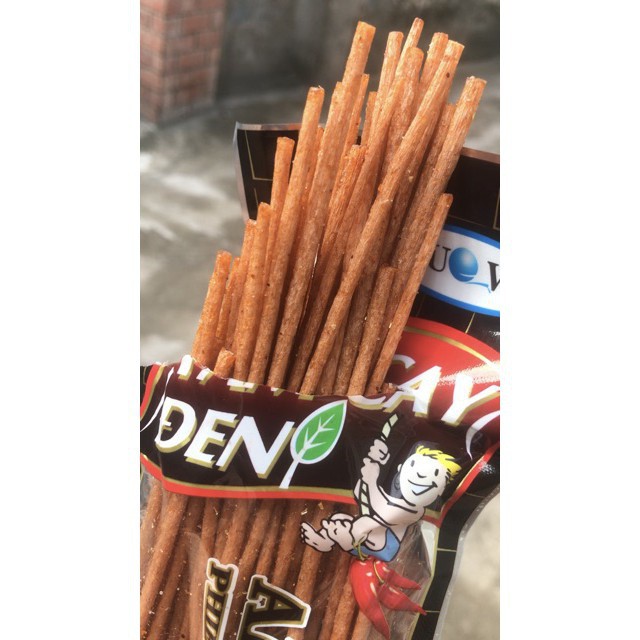Que Cay Tăm Cay Đen Đỏ Đồ Ăn Vặt