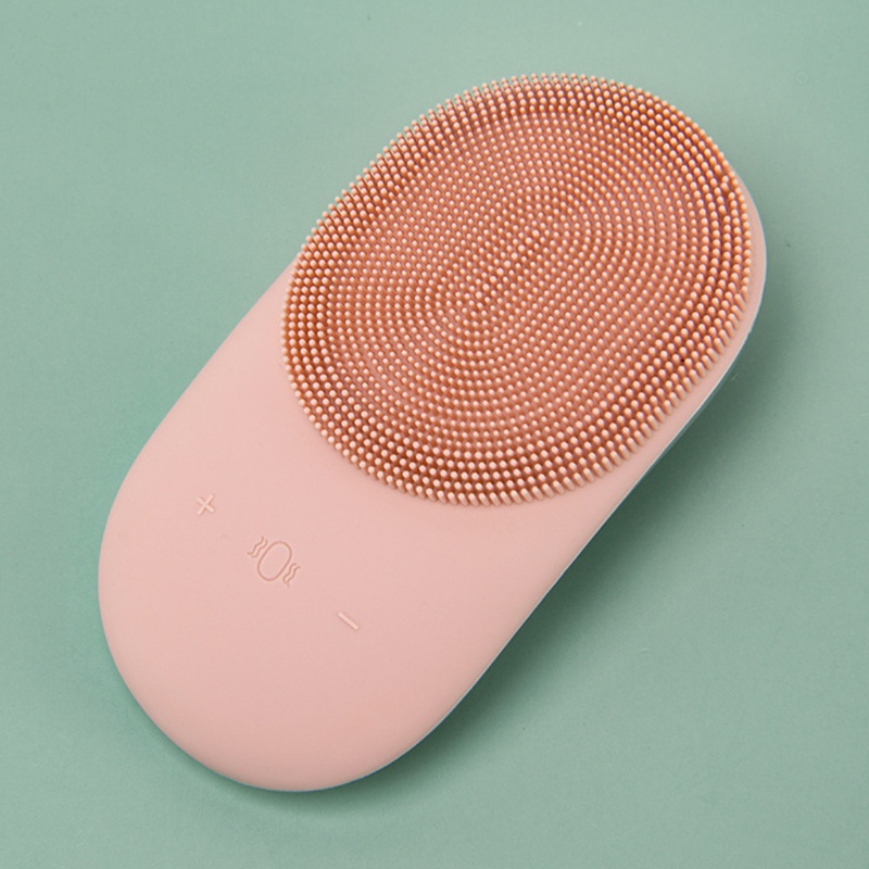 Máy Rửa Mặt Sóng Siêu Âm YOUYO Bằng Silicone 3 Chế Độ Kèm Sạc Tiện Dụng