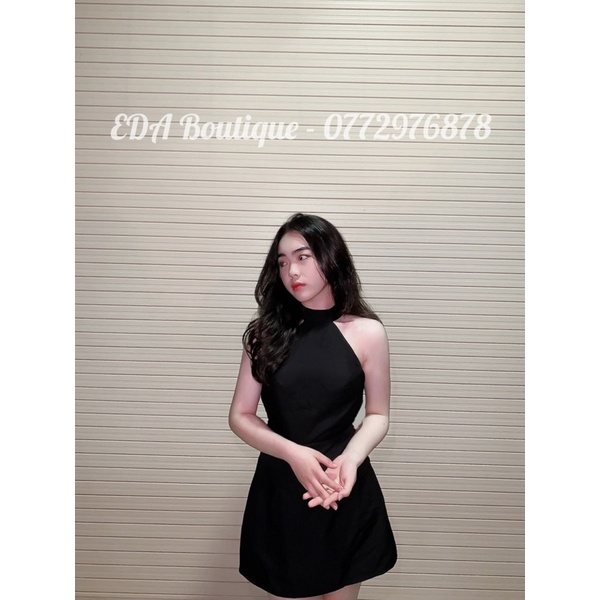 🌸EDA- [HOT] Đầm Cổ Yếm Hở Lưng Sang Trọng - Đầm Nữ Thiết Kế  với Chất Vải Cotton Siêu Thoáng Mát | BigBuy360 - bigbuy360.vn