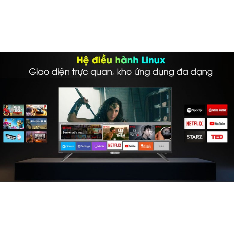Smart Tivi Casper 43Inch 43FX6200 - Hàng Chính Hãng Bảo Hành 24 Tháng | BigBuy360 - bigbuy360.vn
