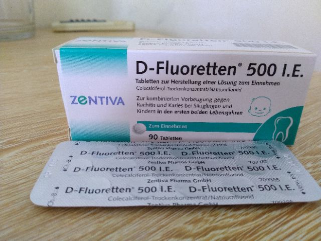 Vitamin D-Fluoretten 500 I.E