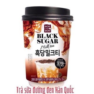 Trà sữa đường đen Hàn Quốc: 29k/ly
