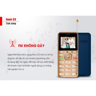 Điện thoại Masstel Fami C3