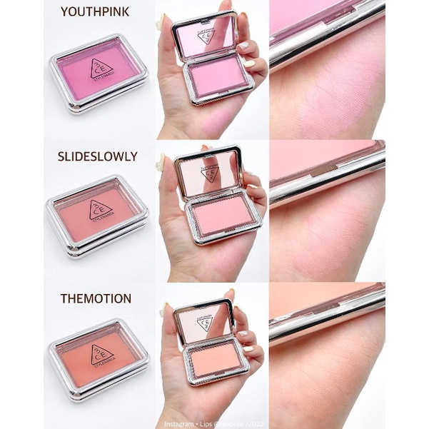 Má Hồng 3CE New Take Face Blusher