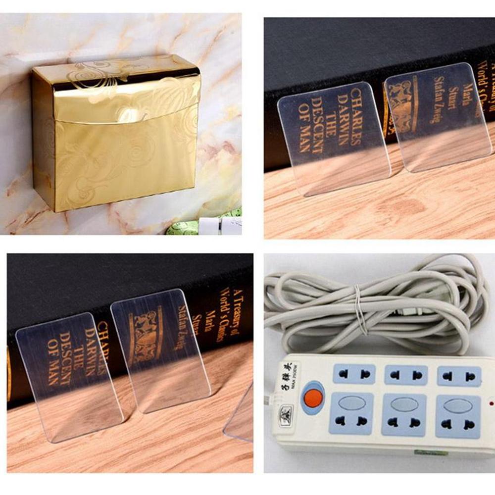 YIYU Set 20 / 100 Băng Keo Trong Suốt Cố Định Không Cánh Tường Nhà Tắm