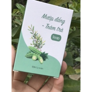 Xà Phòng Mướp Đắng Tràm Trà Giảm Mụn