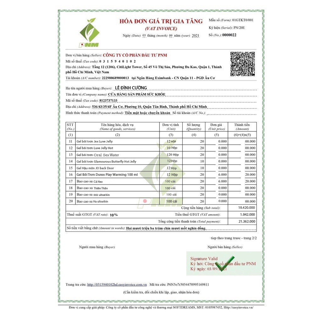 Gel bôi trơn quan hệ miệng Oral Sex Water, gel bôi trơn tăng khoái cảm 1 hộp 8 gói