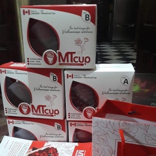 Cốc nguyệt san MTcup (tặng nước rửa cốc)