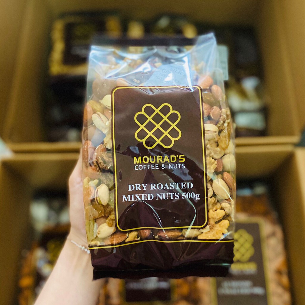 Mix 5 Nuts Hạt Không Vỏ  500g.