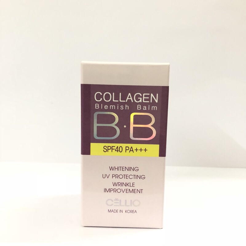 Kem nền FREESHIP Kem nền BB Cellio Collagen Blemish Balm Hàn Quốc che khuyết điểm (Tone 21)