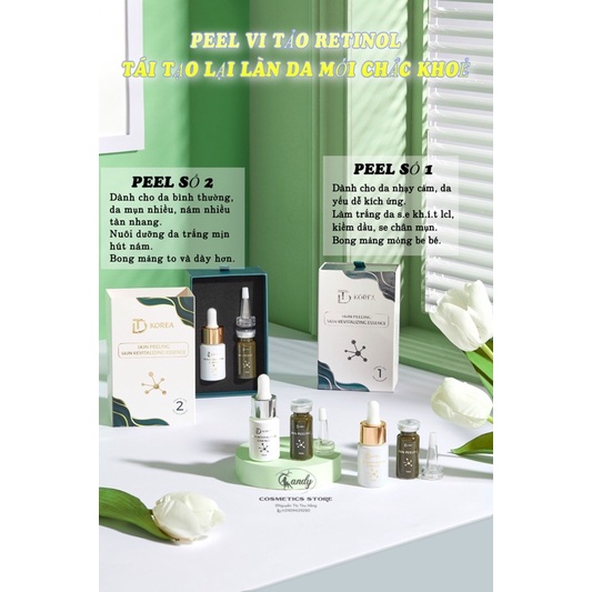 Peel Da Vi Tảo Retinol Trang Nemo Hàng Chính Hãng Hàn Quốc
