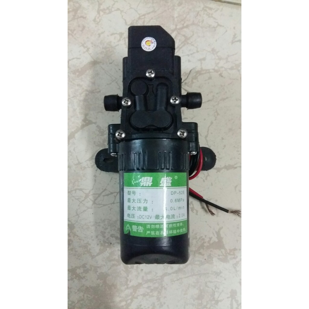 Máy Bơm Nước Mini 12v Tăng Áp Lực Cao