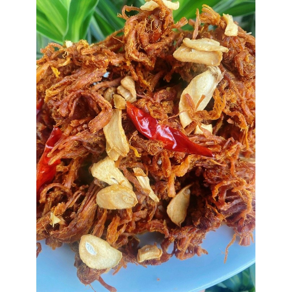 KHÔ HEO CHÁY TỎI LOẠI 1 thơm ngon 300G | BigBuy360 - bigbuy360.vn