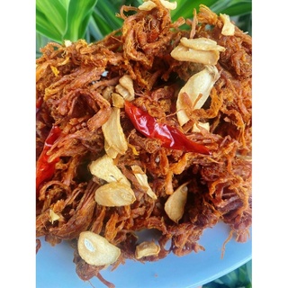 Heo khô cháy tỏi nhà làm