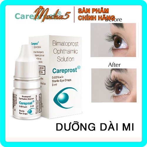 Dưỡng dài mi CAREPROST Ấn Độ dưỡng dài mi kèm cọ hiệu quả 5ml | BigBuy360 - bigbuy360.vn