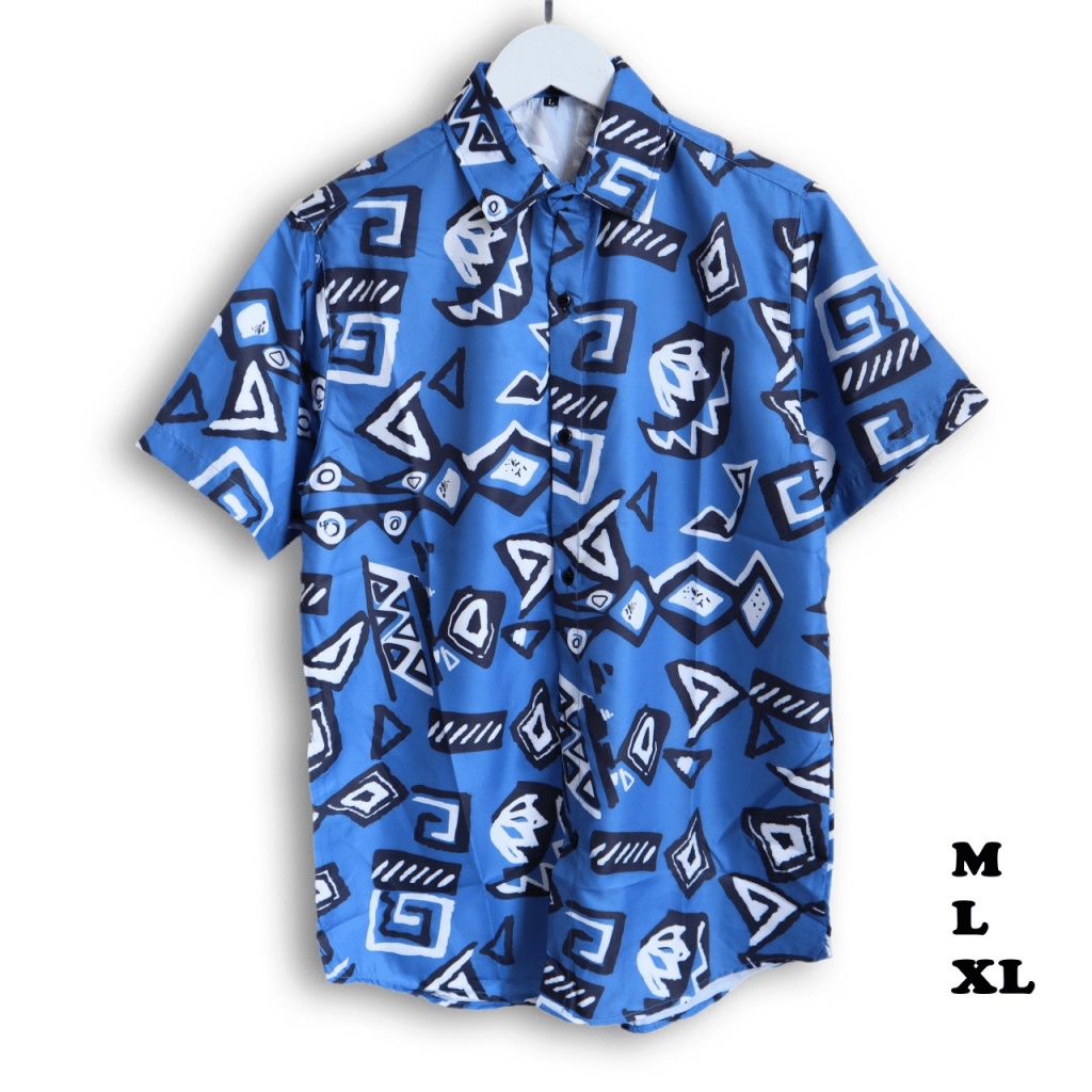 Áo Sơ Mi Nam Họa Tiết Hè Form Rộng Mặc Mát Phong Cách [NEW UNISEX]