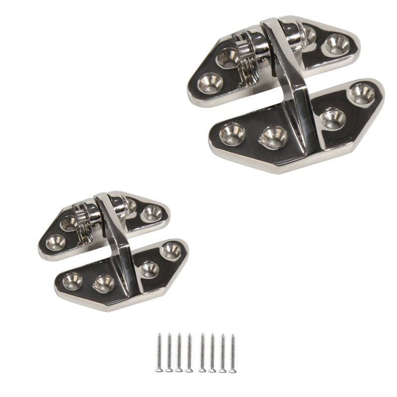 Bản Lề Thép Không Gỉ 66x71x6mm Cho Thuyền