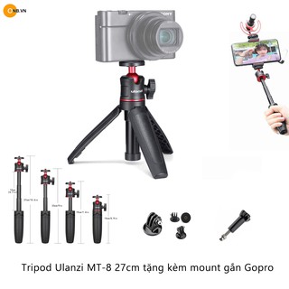 Tripod Ulanzi MT-08 Gậy cầm tay mini dài 27cm cho Gopro, Pocket, Action
