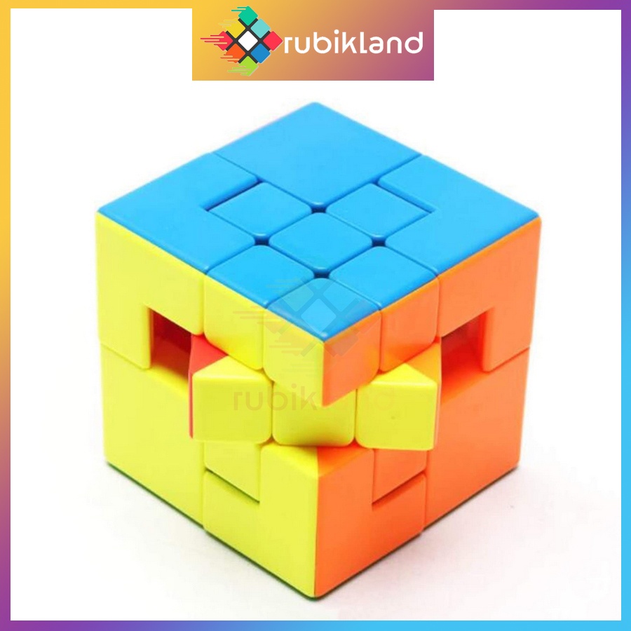 Rubik MoYu MeiLong Puppet Cube Rubic Biến Thể 2x2 Cực Độc Đồ Chơi Trí Tuệ Trẻ Em