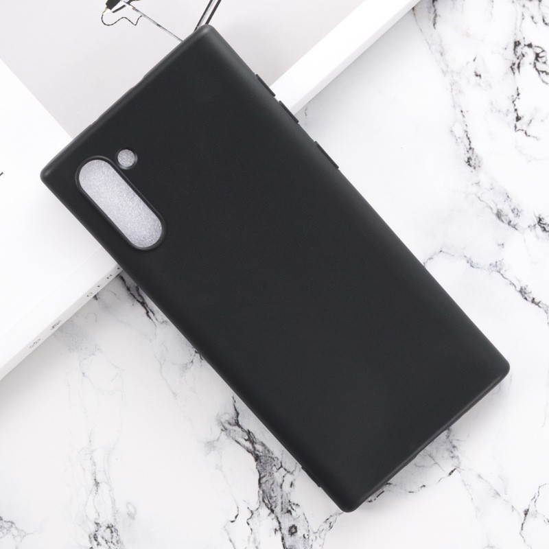 [Ảnh Thật] Ốp lưng Samsung Note 10 Dẻo Đen Nhám