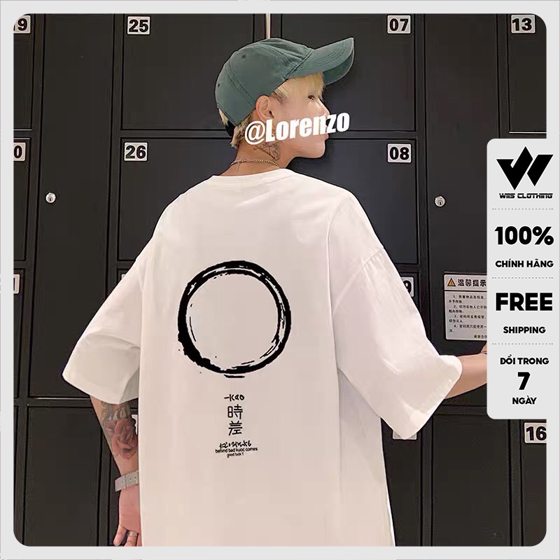 Áo phông nữ WIIS form rộng oversize tay lỡ KAO thời trang nam nữ oversize ulzzang
