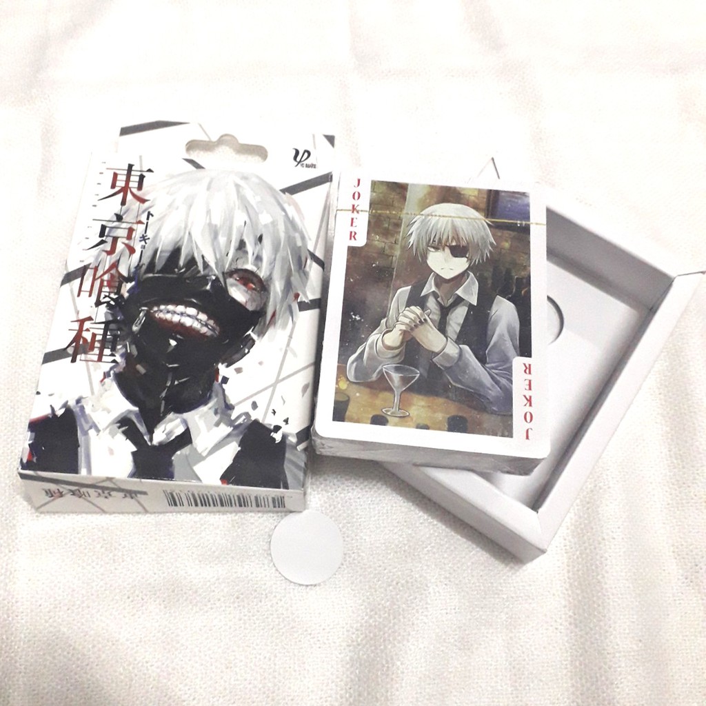 Bài tây anime Tokyo Goul- 52 lá bài hình khác nhau