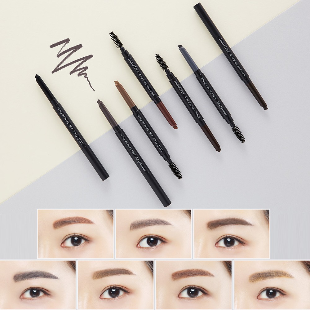 Chì kẻ mày Innisfree Auto Eyebrow Pencil