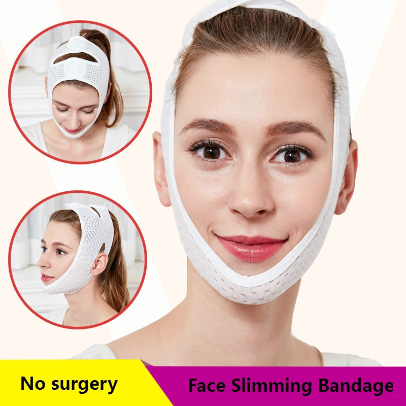 Băng Đeo Nâng Cơ Mặt Tạo Cằm Chữ V Chống Nếp Nhăn Tiện Dụng
