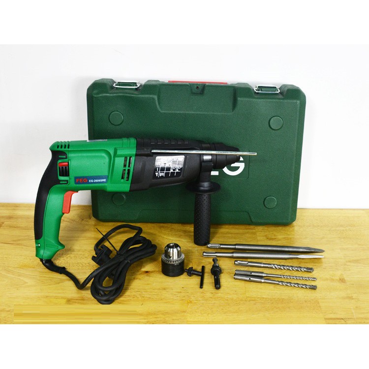 MÁY KHOAN BÊ TÔNG 800W 26MM FEG EG-2606SRE- HÀNG CHÍNH HÃNG
